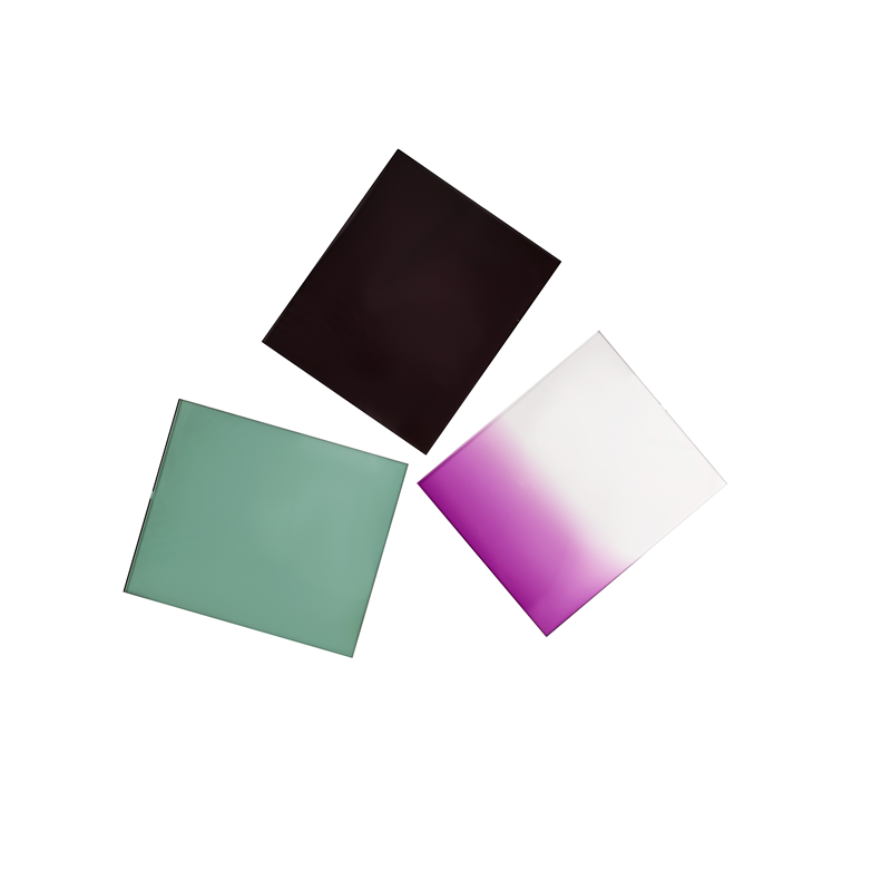 Green.L Photography Lens Filter Camera Lens Gradual Color Filter Square Filter